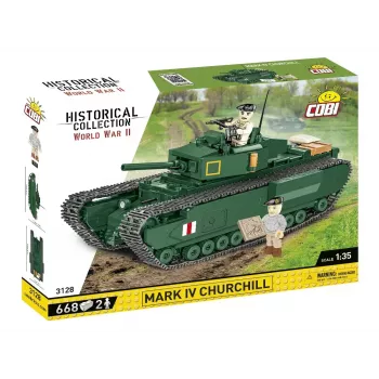 Cobi Blocks Mark IV Churchill építőkészlet, 668 darab (COBI-3128)