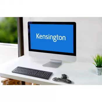 Kensington K62438WW Slim Duo Gel csuklótámasz egérhez/trackballhoz, 192 x 72 x 22 mm, szürke