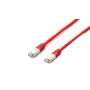 Equip Cat.6A Platinum S/FTP patchkábel, 0,5 m, piros
