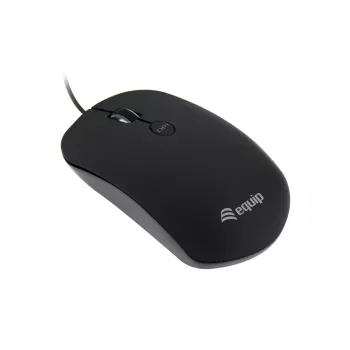 Equip USB Comfort egér, kétkezes, optikai, USB Type-A, 1600 DPI, fekete