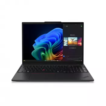 Lenovo ThinkPad T16 Gen 4 (AMD) Copilot+ PC AMD Ryzen AI 7 PRO 350 Laptop 40.6 cm (16 inch) WUXGA IPS 32 GB DDR5-SDRAM 1 TB SSD AMD Radeon 860M Windows 11 Pro German Black
