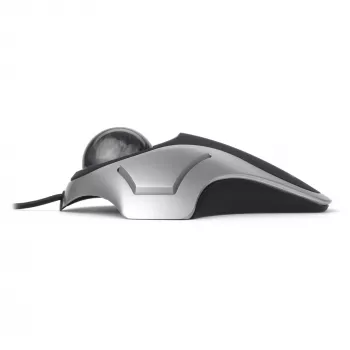 Kensington Orbit Optical Trackball, Ambidextrous, Optical, USB Type-A, Silver