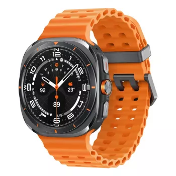 Samsung Galaxy Watch Ultra (2025) SM-L705 LTE Smartwatch, 47 mm, 3.81 cm (1.5 inch) AMOLED Touchscreen 480 x 480, 64 GB, Wi-Fi, GPS, Titanium Gray