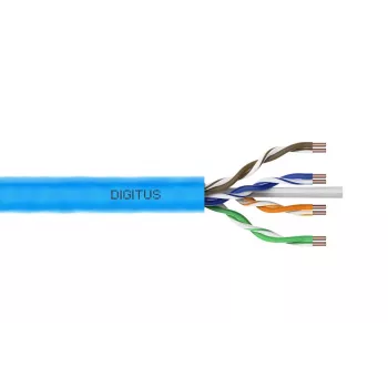 DIGITUS installációs kábel - CAT6A - U/UTP - 305 m - kék