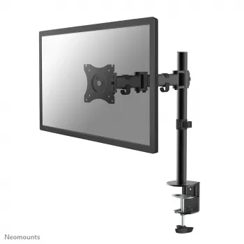 Neomounts NM-D135BLACK Full-motion Monitor Desk Mount, Clamp/Grommet, 10-27 inch, 8 kg, VESA 75x75/100x100, Steel, Black