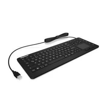 KeySonic KSK-6231 INEL (CH) keyboard Industrial USB QWERTZ Swiss Black