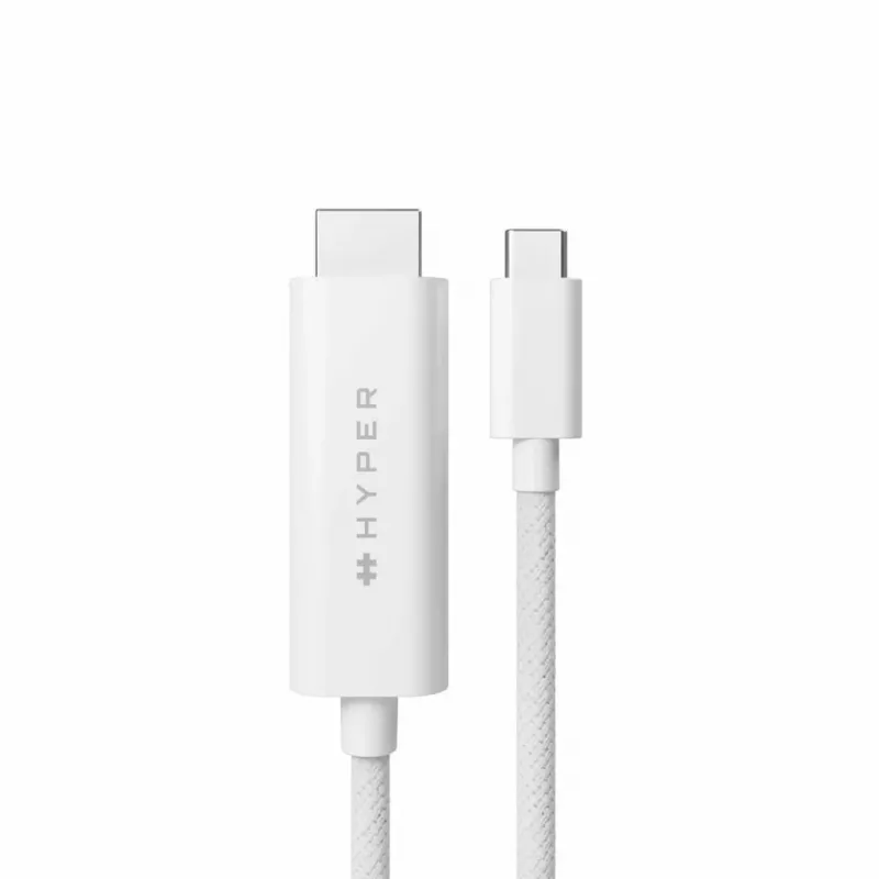 TARGUS Hyper 4K USB-C - HDMI kábel - fehér