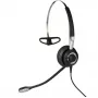Jabra BIZ 2400 II Mono IP, 3-in-1, vezetékes, iroda/kontaktközpont, 54 g, fejhallgató, fekete, ezüst