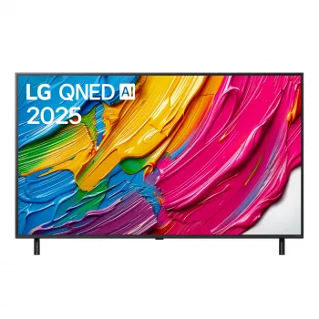 LG QNED AI 55QNED80A6A 139,7 cm (55 inch) 4K Ultra HD okostévé Wi-Fi fekete