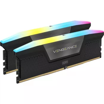 CORSAIR memória 48 GB DDR5 (2x24 GB) DRAM 6000 MT/s CL36 memóriakészlet Vengeance RGB fekete