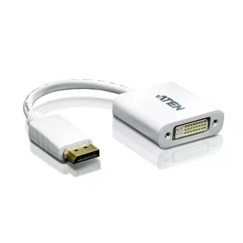 ATEN DisplayPort–DVI konverter, PC: UXGA-ig / HDTV: 1080i, 1080p-ig