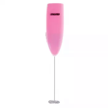 Milk frother Mesko MS 4493p — handheld electric frother, pink