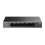TP-Link LiteWave LS106LP hálózati switch, nem menedzselt, Fast Ethernet (10/100), Power over Ethernet (PoE), fekete