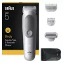 Braun Series 5 testápoló trimmer/borotva, világosszürke