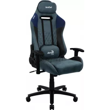 Aerocool DUKE AeroSuede Universal gaming chair Black, Blue