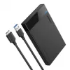 HDD/SSD enclosure UGREEN 30848 Black 2.5 inch, USB 3.0, SATA I/II/III, up to 10 TB, 5 Gbit/s