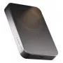 ZENS powerbank karcsú Qi2 Al 10000mAh fekete