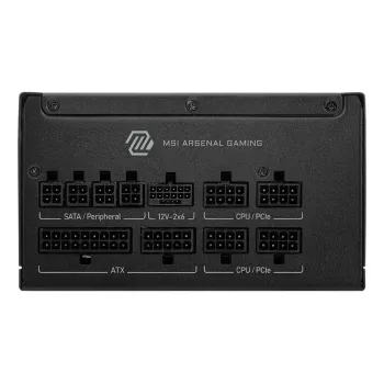 MSI MAG A850GLS PCIE5 power supply unit 850 W 24-pin ATX ATX Black