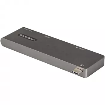StarTech.com USB-C többportos adapter MacBook Pro/Air – USB Type-C 4K HDMI, 100 W Power Delivery Pass-Through, SD/MicroSD foglalat, 2 portos USB 3.0 hub – hordozható USB-C mini dokk