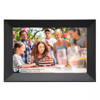 Digital Photo Frame Denver PFF-1063BLACK 10.1 inch Touchscreen Wi-Fi 1920x1080
