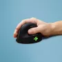 R-Go HE Break ergonomikus vertikális egér, kicsi, jobbkezes, vezeték nélküli Bluetooth, fekete