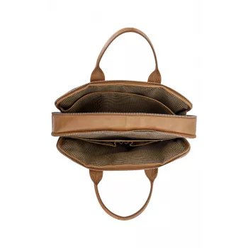 dbramante1928 Kronborg – 16 inch – Tan N.E., aktatáska, 40,6 cm (16 inch), vállpánt, 1,25 kg
