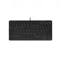 Cherry Active Key AK-4100-U-B/GE mini billentyűzet, USB, fekete, német kiosztás