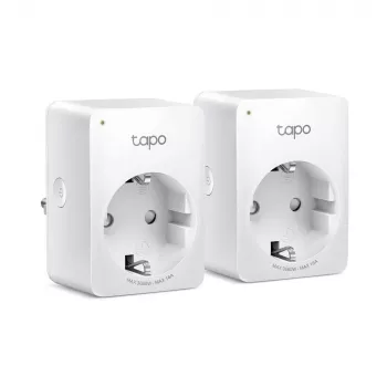 TP-Link Tapo P110 Mini Smart Wi-Fi Socket, Energy Monitoring, 2-Pack