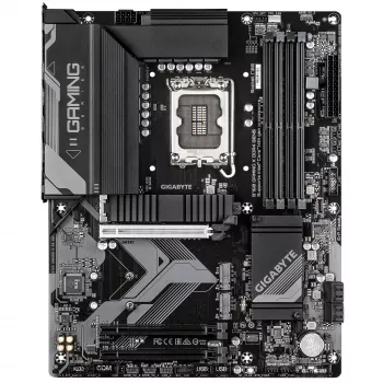 GIGABYTE B760 GAMING X DDR4 GEN5 alaplap – támogatja a 14. generációs Intel Core CPU-kat, 8+1+1 fázisú VRM, akár 5333 MHz DDR4 (OC), 3x PCIe 4.0 M.2, 2,5 GbE LAN, USB 3.2 Gen 2