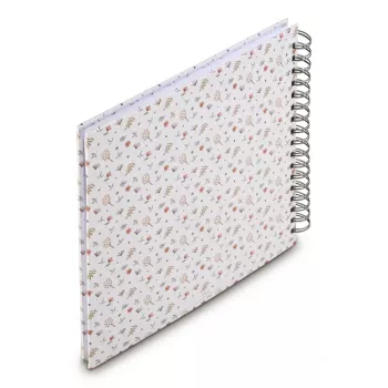 Hama 7739 Floral spirál fotóalbum, 28x24 cm, 50 fehér oldal