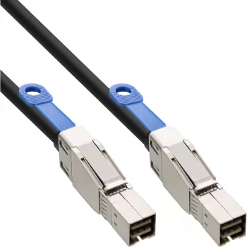 InLine külső Mini SAS HD kábel SFF-8644 – SFF-8644 12 Gb/s 2 m