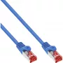 InLine S/FTP PiMF Cat.6 250MHz patchkábel réz halogénmentes kék 3m