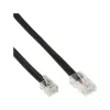 InLine Modular Cable RJ45 8P6C to RJ12 6P6C male / male 10m