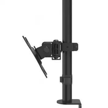 Hama 00118491 FULLMOTION monitorkar 2 monitorhoz, asztali tartó, 13-32 inch (81,3 cm), VESA 75x75/100x100, max. 8 kg, fekete