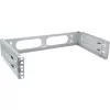 InLine 19 inch foldable rack, 2U, 24-40cm depth, grey