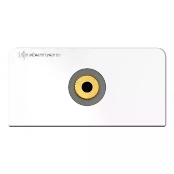 Socket outlet 3.5 mm Kindermann 7456 000 511 White
