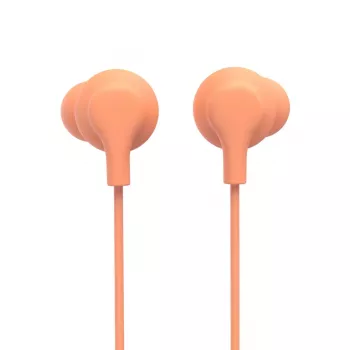 Hama Curly headset kábeles in-ear hívás/zene USB Type-C narancssárga