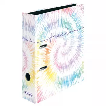 Ring Binder Herlitz 50043958 A4 Multicolour D-ring 80mm