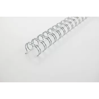 GBC WireBind binding wires 5 mm, 34 rings, A4, 35 sheets, silver, 100 pcs (2101007E)
