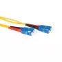 ACT RL3907 OS2 egymódusú üvegszálas patchkábel, 2x SC - 2x SC, 7 m