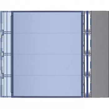 Legrand 352043 push-button panel Anthracite