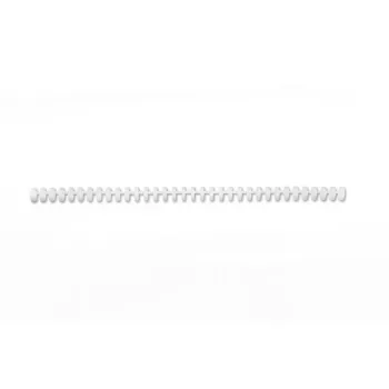 GBC ClickBind 388057E Resealable Binding Combs, A4, 12 mm, 34 Rings, 95 Sheets, White, 50 pcs
