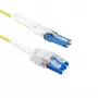 ACT 1 méter egymódusú 9/125 OS2 polaritás twist uniboot duplex üvegszál patch kábel CS - LC csatlakozókkal