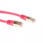 ACT FB9520 SSTP Cat6 PIMF patchkábel, 20 m, piros