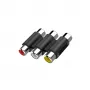 Hama 00205174 kábeladapter 3 x RCA