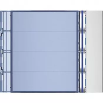 Legrand 352041 push-button panel Aluminium