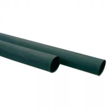 ACT hőre zsugorodó cső, méret: Ø zsugorodás előtt 6,40 mm, fekete, hőre zsugorodó cső, fekete, 122 cm, 6,4 mm