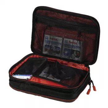Hama Fancy Organiser L táska kameratartozékokhoz, PolyTex, fekete