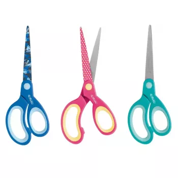 Stationery scissors Herlitz 10897171 assorted colours 1 pc