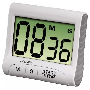 Xavax Countdown 111319 digitális konyhai időzítő, zöld
